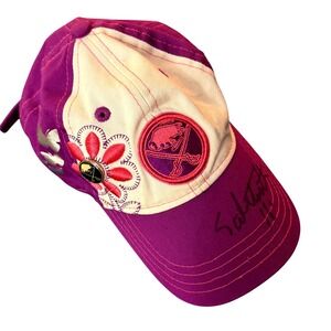 New Era Buffalo Sabres‎ Sabretooth Autograph Child 9Twenty NHL Hat Purple